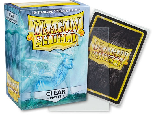 Dragon Shield Sleeves - Standard Matte - Clear