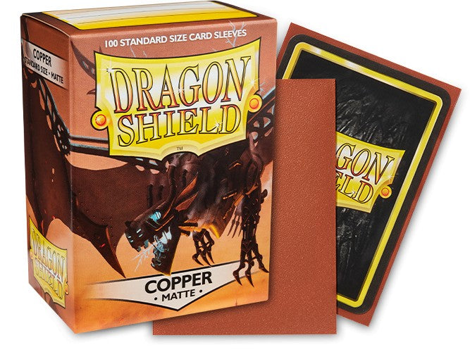 Dragon Shield Sleeves - Standard Matte - Copper