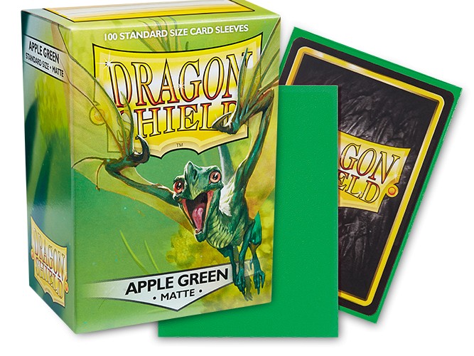 Dragon Shield Sleeves - Standard Matte - Apple Green