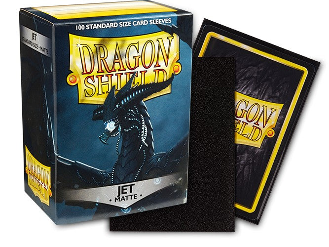 Dragon Shield Sleeves - Standard Matte - Jet
