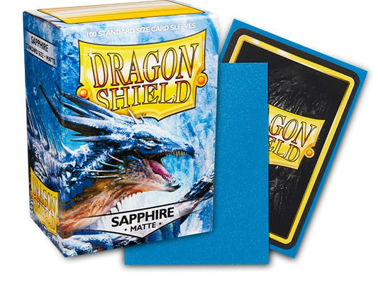 Dragon Shield Sleeves - Standard Matte - Sapphire