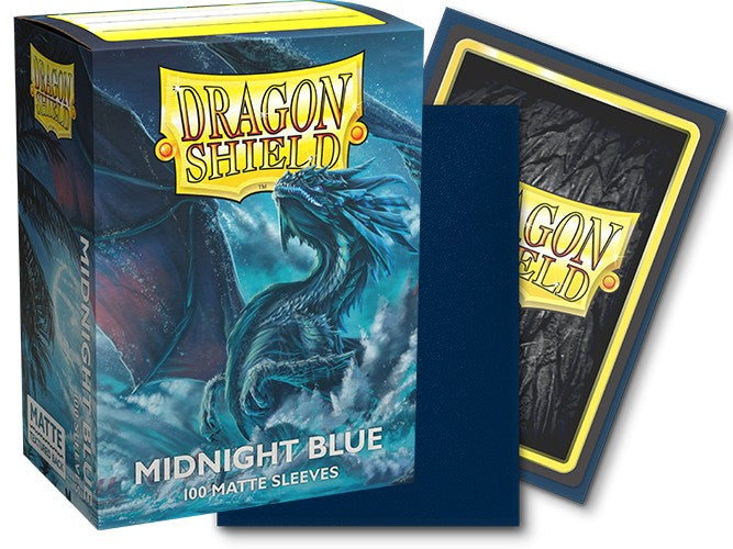 Dragon Shield Sleeves - Standard Matte - Midnight Blue