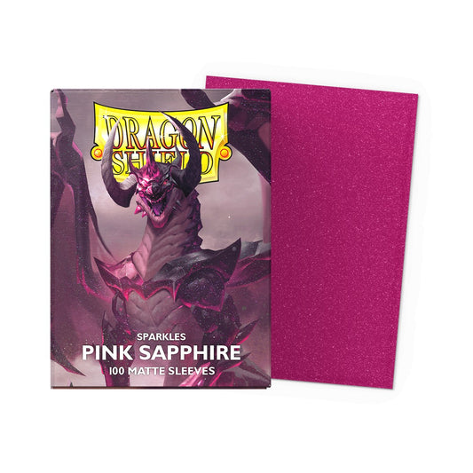 Dragon Shield Sleeves - Standard Matte - Pink Sapphire