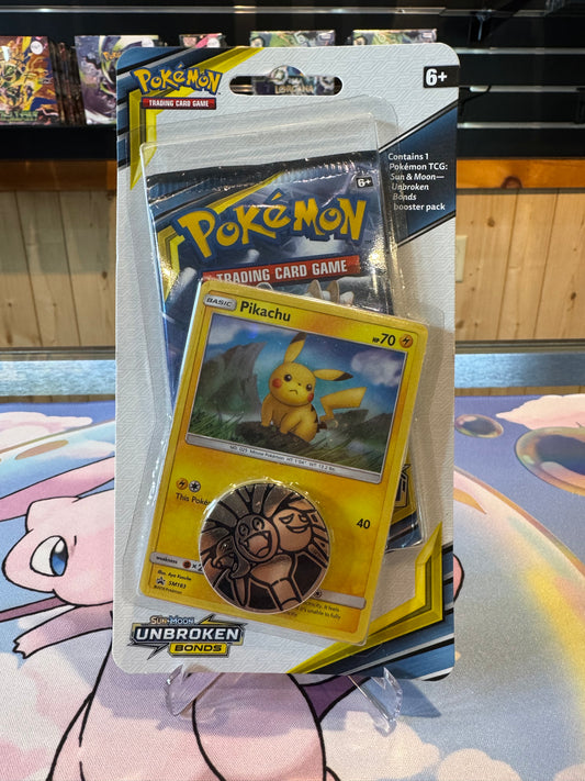 Pokemon TCG - Unbroken Binds Single Pack Blister (Pikachu)
