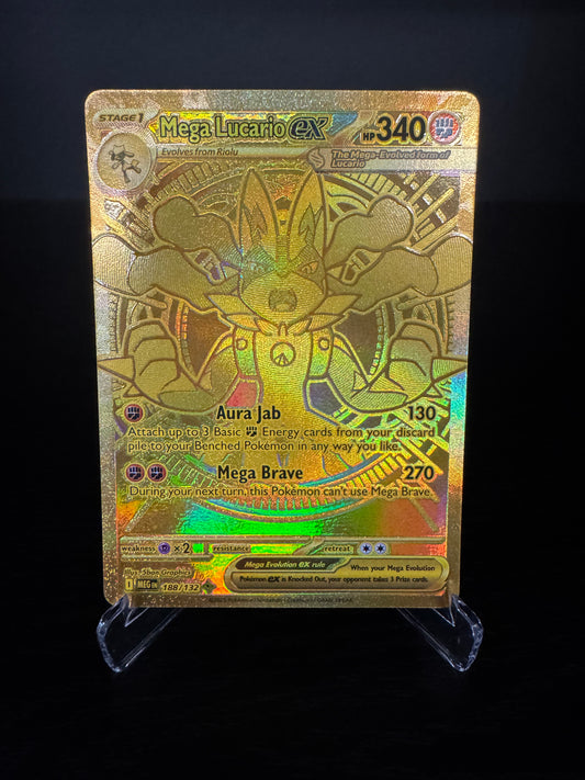 Pokémon TCG - Mega Lucario EX (Mega Hyper Rare)