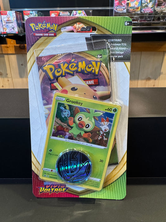 Pokémon TCG - Vivid Voltage Checklane Blister (Grookey)