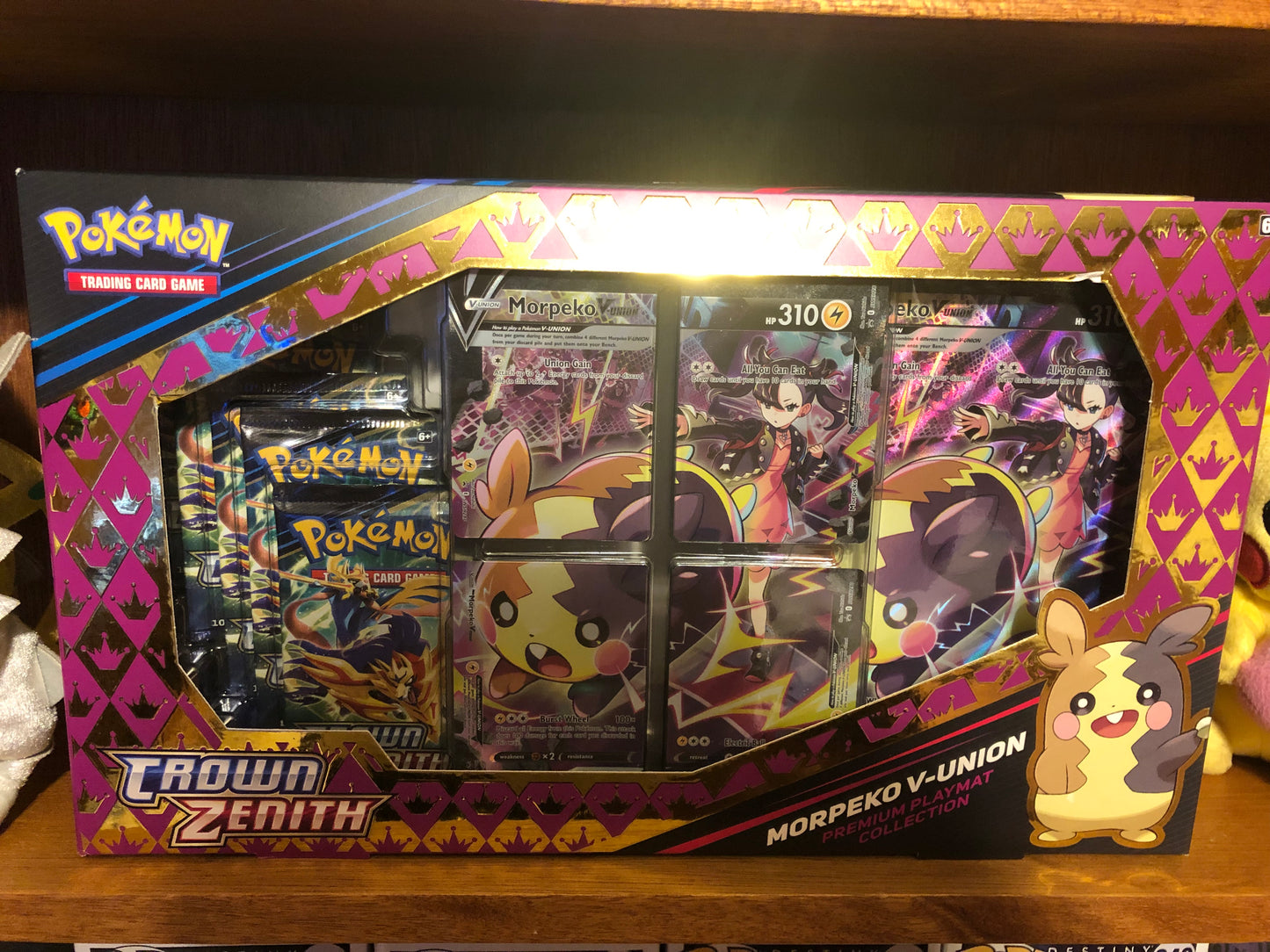 Pokemon TCG - Crown Zenith Morpeko V-Union Box