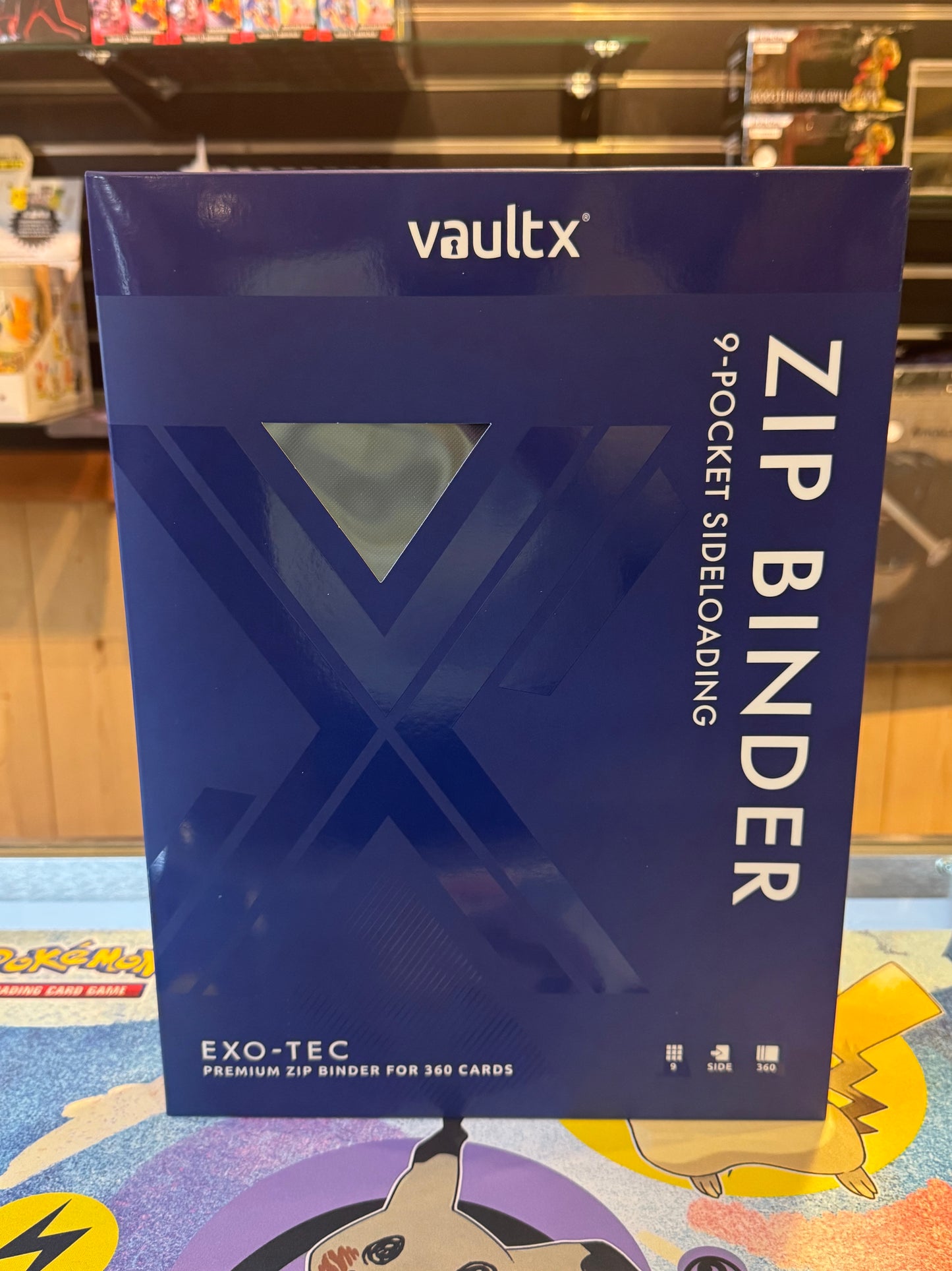 Vault-X 9 Pocket Binder (Blue)