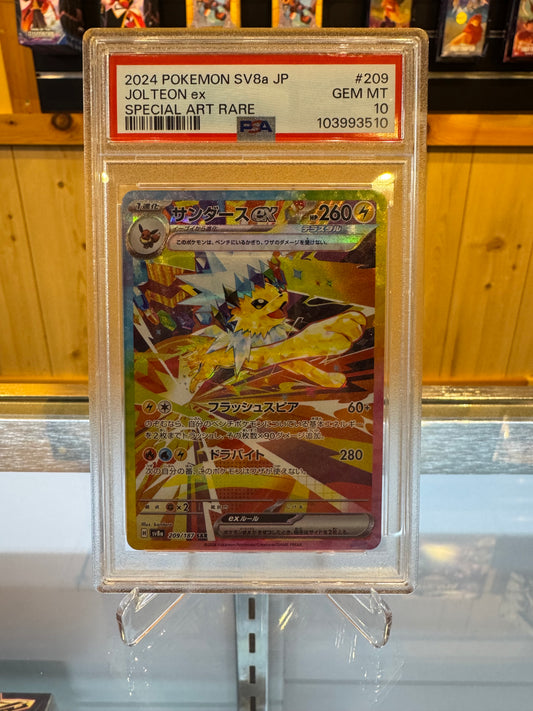 Pokémon TCG - Terastal Festival Jolteon Ex PSA 10