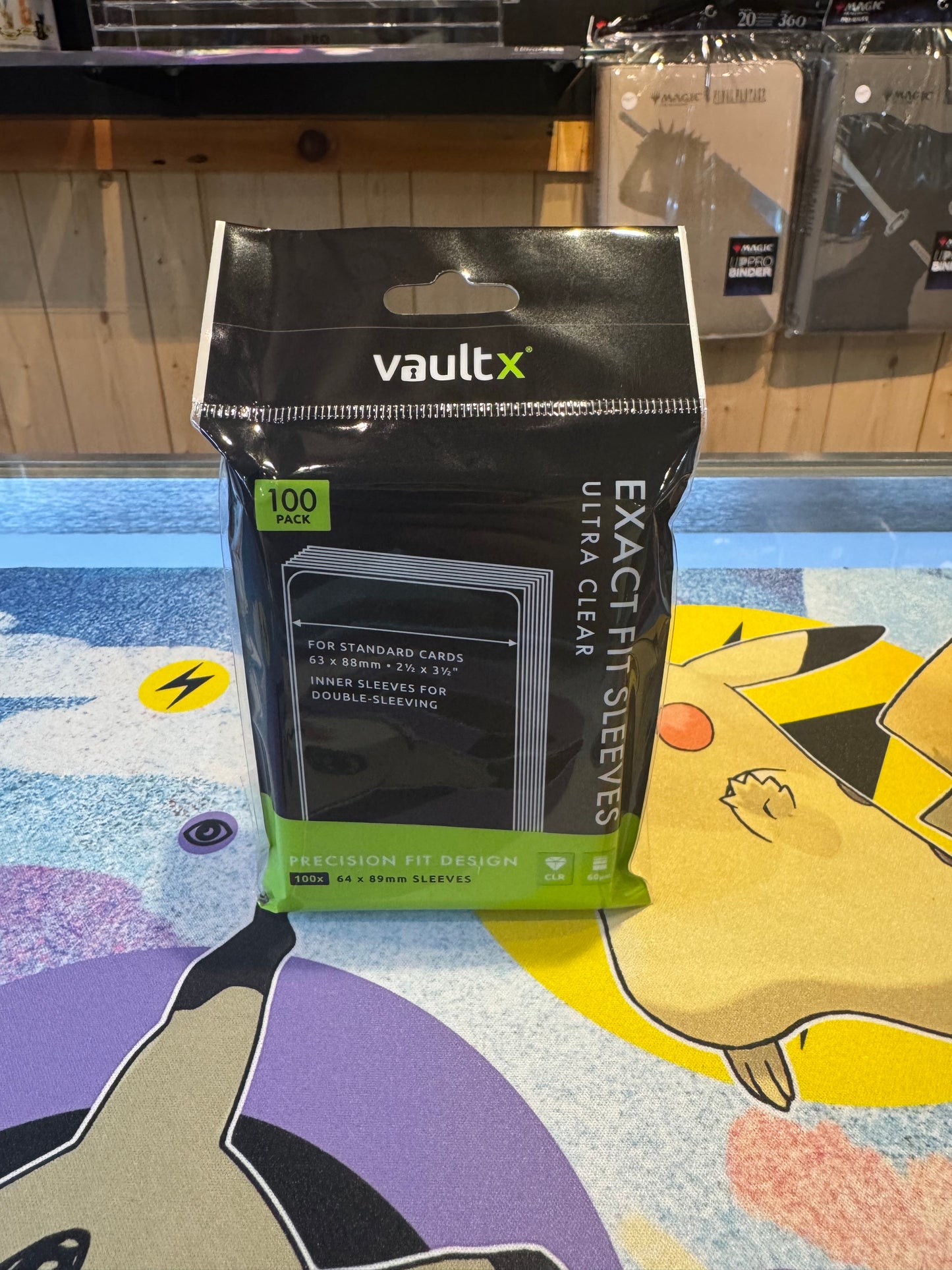 Vault-X Exact Fit Clear Sleeves - 100 Count