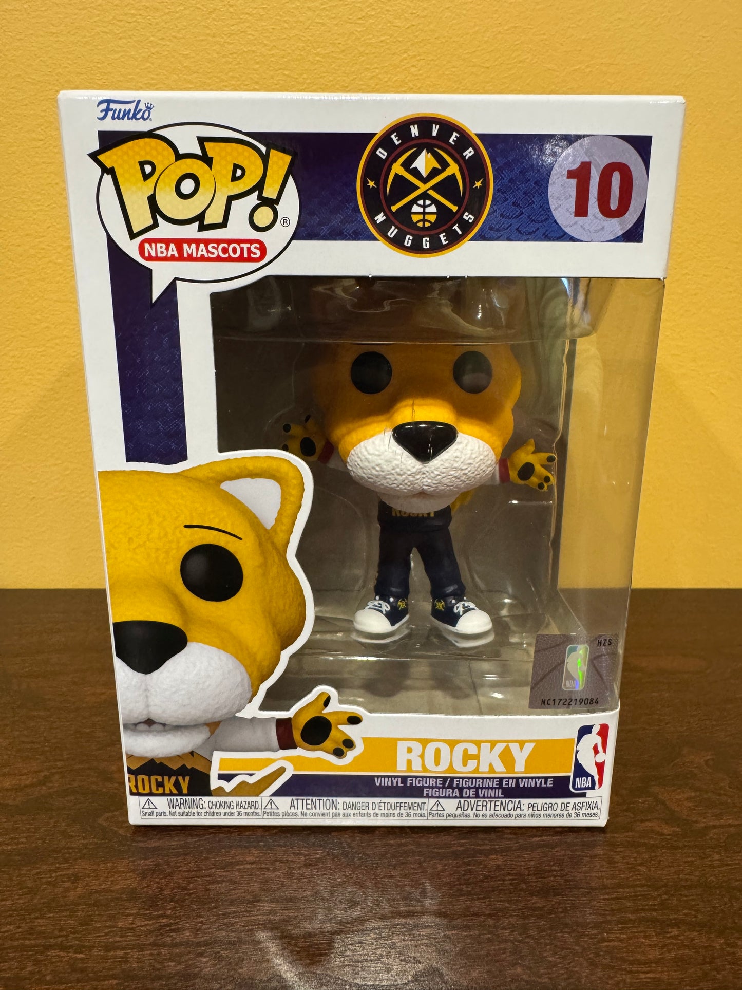 Funko Pop - NBA Mascots - Rocky (Denver Nuggets) #10