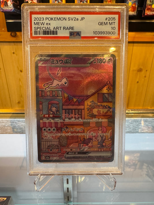 Pokémon TCG - Pokemon 151 (Japanese) Mew Ex PSA 10