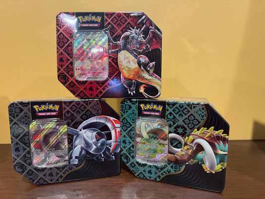 Pokémon - Paldean Fates Ex Tin Bundle