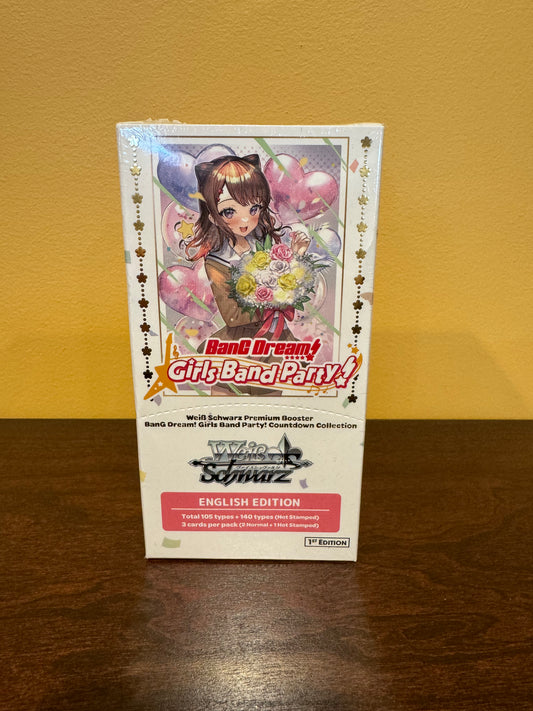 Weiss Schwarz: BanG Dream! Girls Band Party! Countdown Collection Premium Booster Box