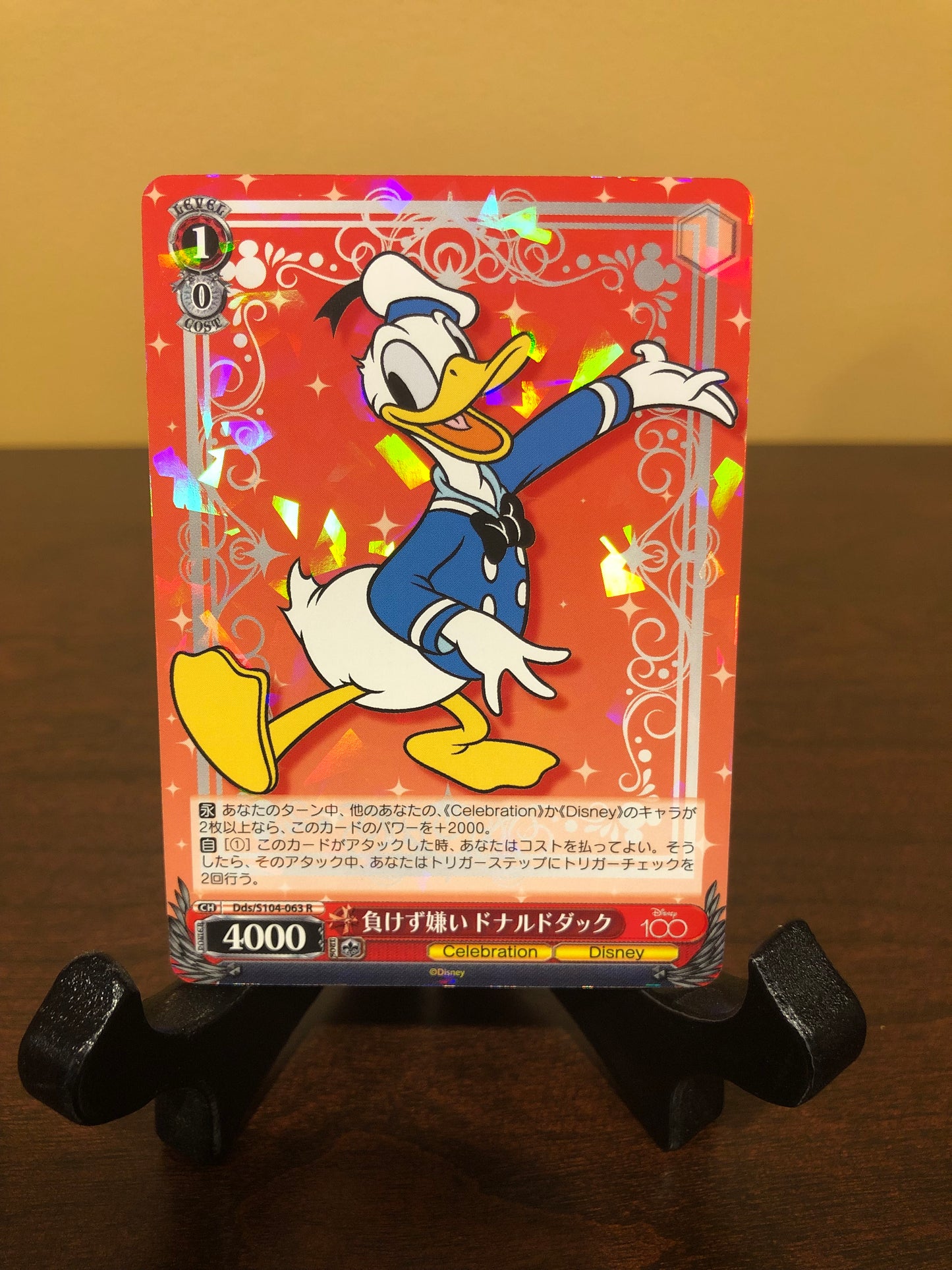 Weiss Schwarz - Disney 100 Years Of Wonder - Donald Duck