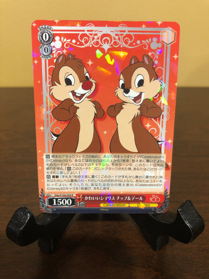 Weiss Schwarz - Disney 100 Years Of Wonder - Chip 'N Dale