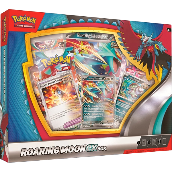 Pokémon TCG - Paradox Rift Roaring Moon Collection Box