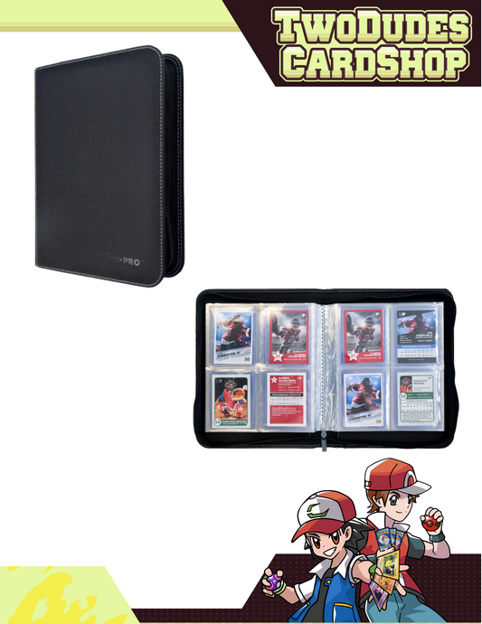 Ultra Pro 4-Pocket Toploader Zippered Premium PRO Binder