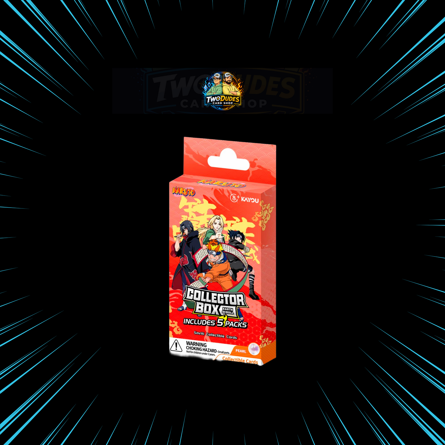 Naruto Smriti Collectible Cards: Earth Scroll 02 Collector Box (5 Pack Box)