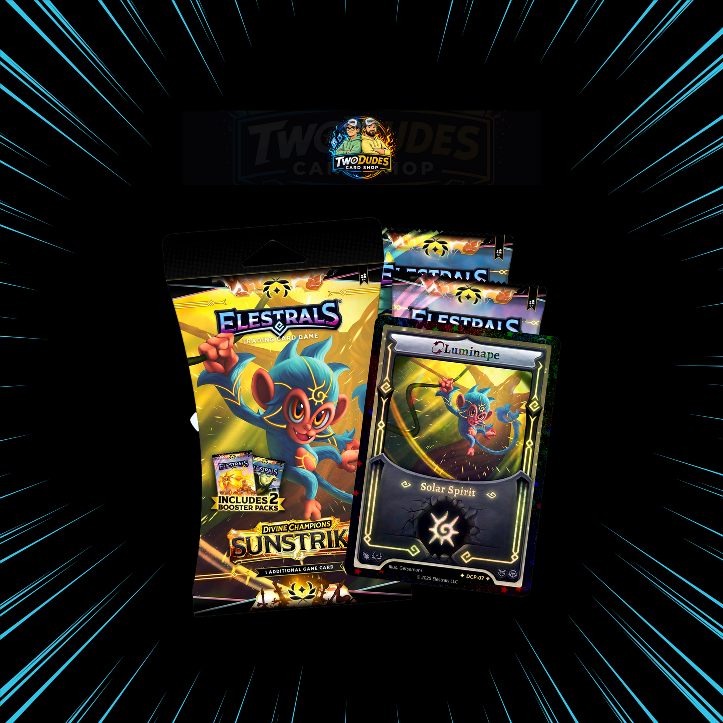 Elestrals - Sunstrike Double Blister w/ Stellar Luminape Promo
