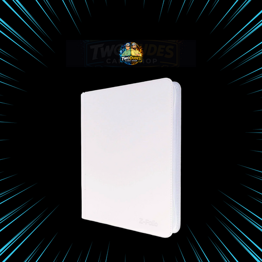 BCW 9 Pocket Top Loader Binder (White)
