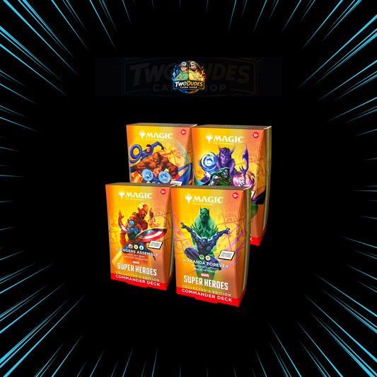 Marvel Super Heroes - Collector Commander Deck Case (Sealed Case of 4)