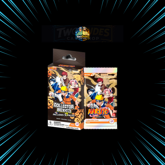 Naruto Simitri Collectable Cards - Earth Scroll Collector Box (5 Packs)