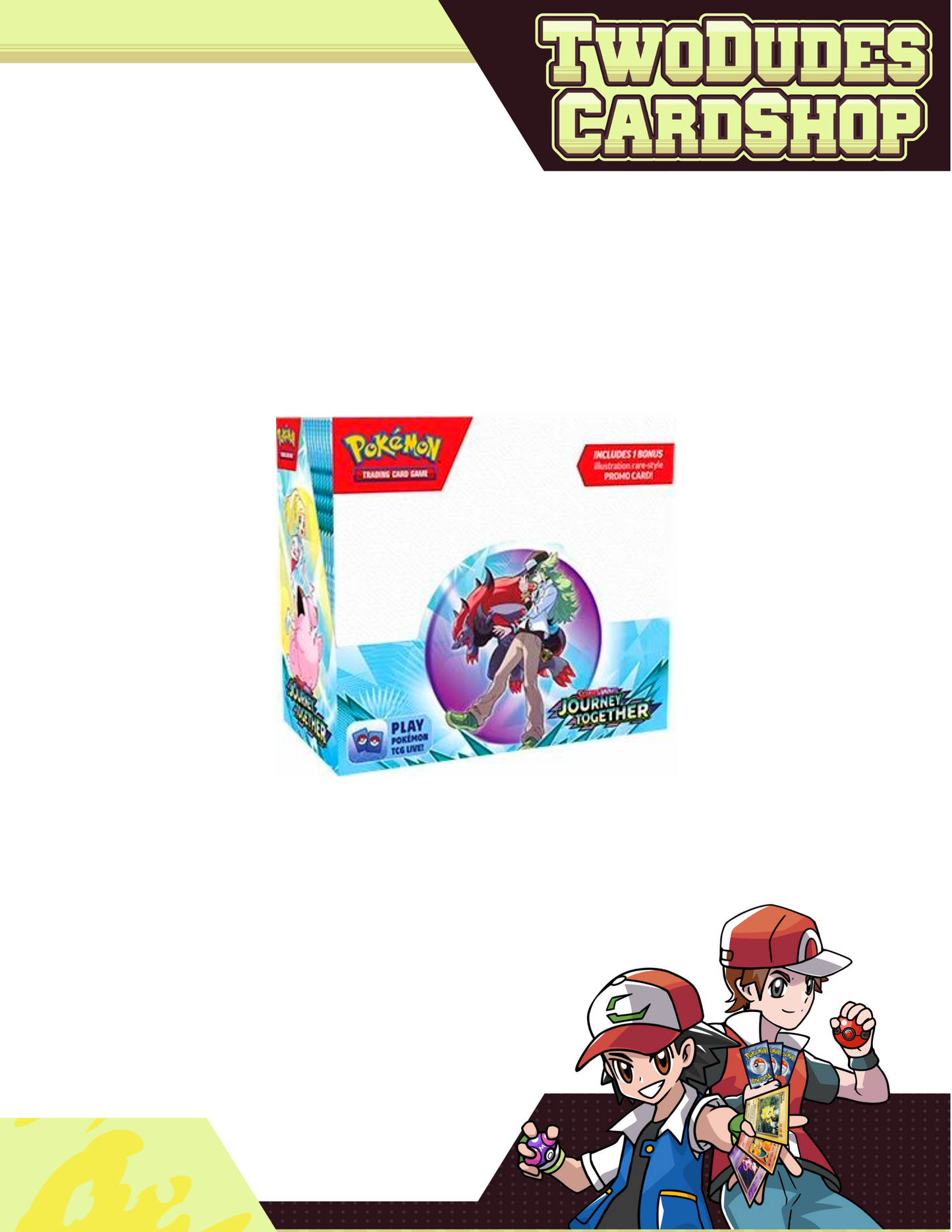 Pokemon - Journey Together Booster Box (Enhanced)