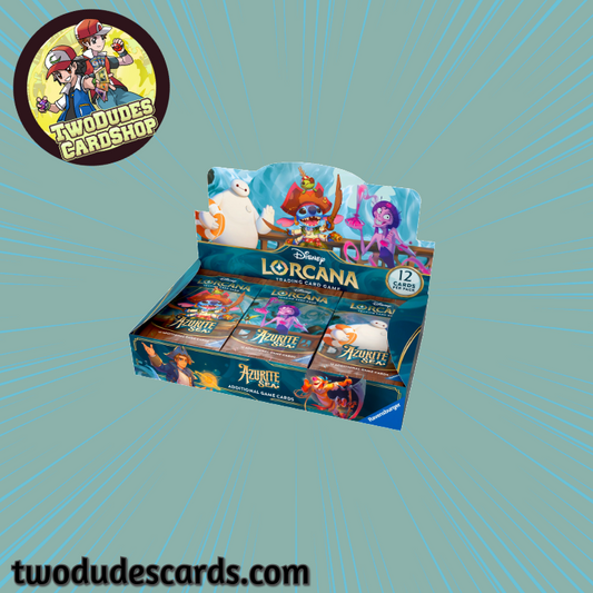 Disney Lorcana - Azurite Sea Booster Box (Cases Available) (Pre-Order)