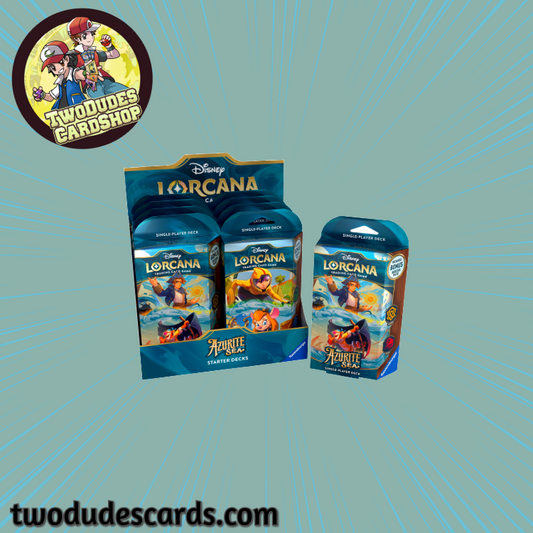 Disney Lorcana - Azurite Sea Starter Decks