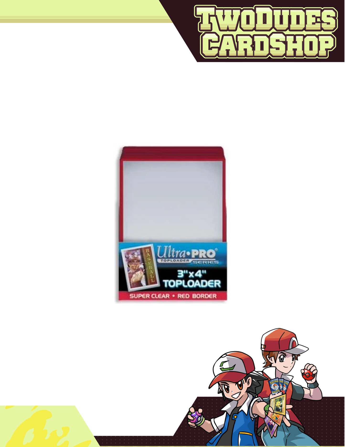 UltraPro 3 x 4 in Top loaders