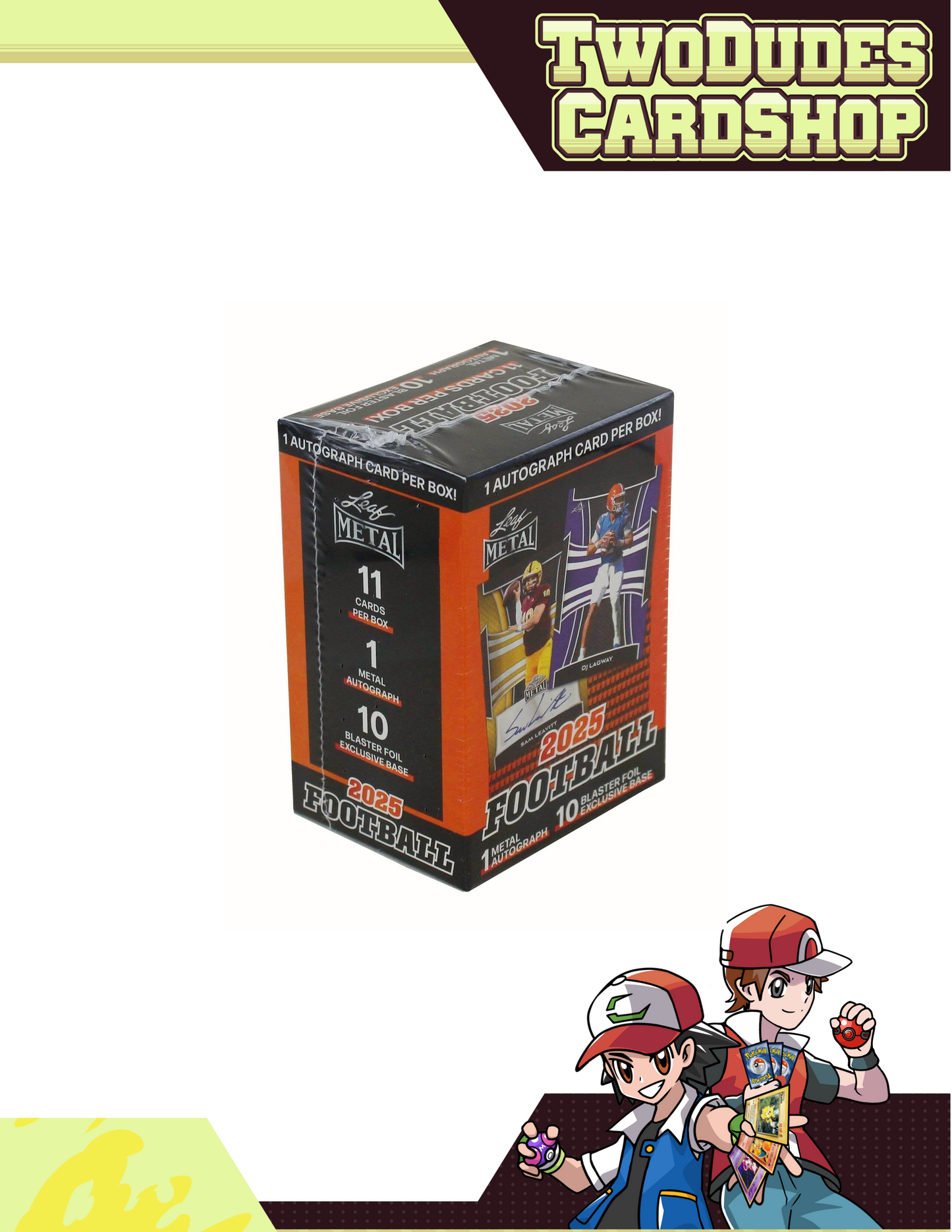 2025 Leaf Metal Football Blaster Box