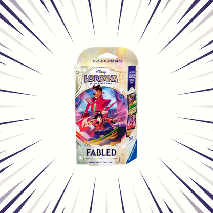 Disney Lorcana - Fabled Starter Deck Sealed Case