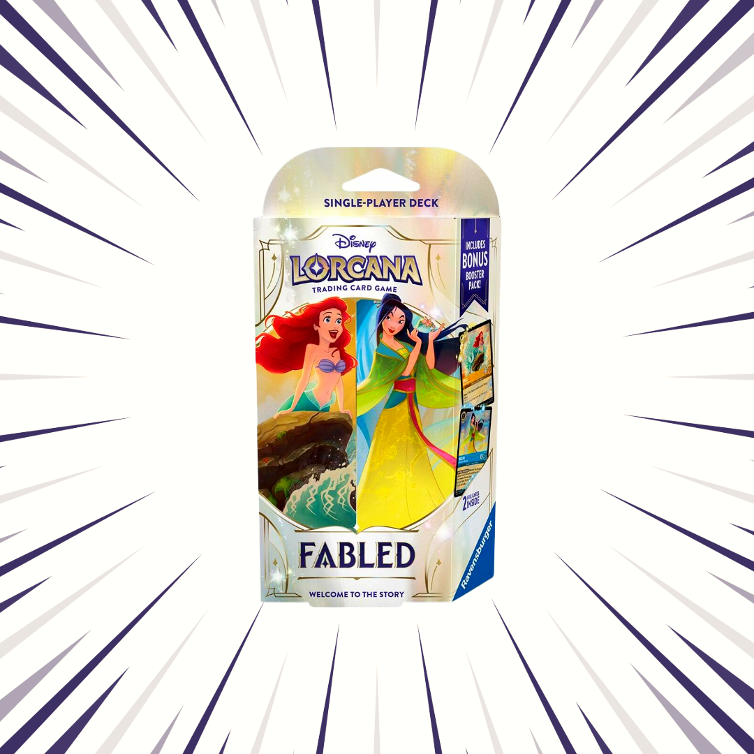 Disney Lorcana - Fabled Starter Deck Sealed Case