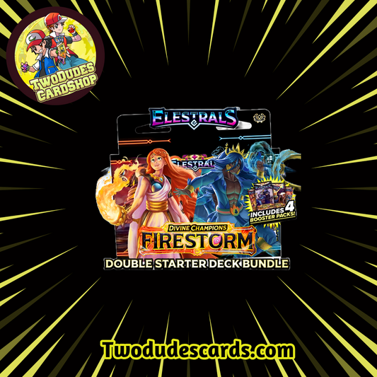 Elestrals: Firestorm - Double Starter Deck Bundle - Hestia vs. Poseidon