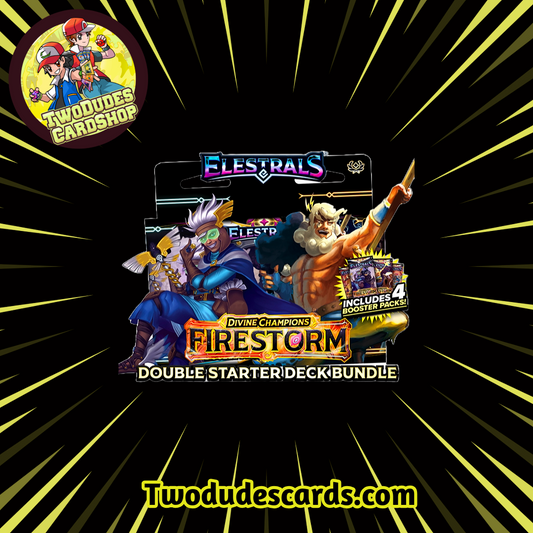 Elestrals: Firestorm- Double Starter Deck Bundle - Hermes vs. Zeus