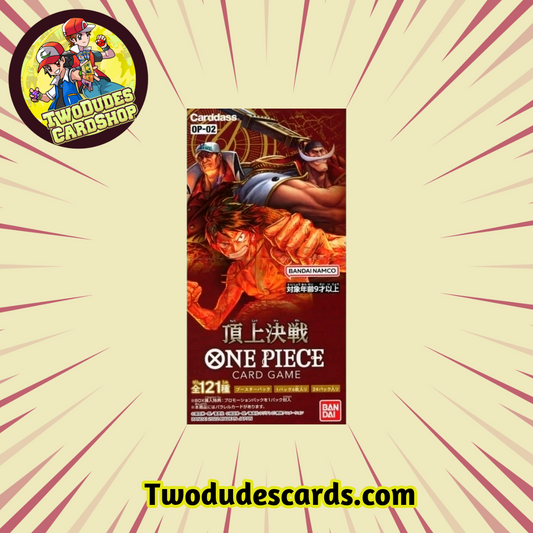 One Piece - OP02 Paramount War Japanese Booster Box