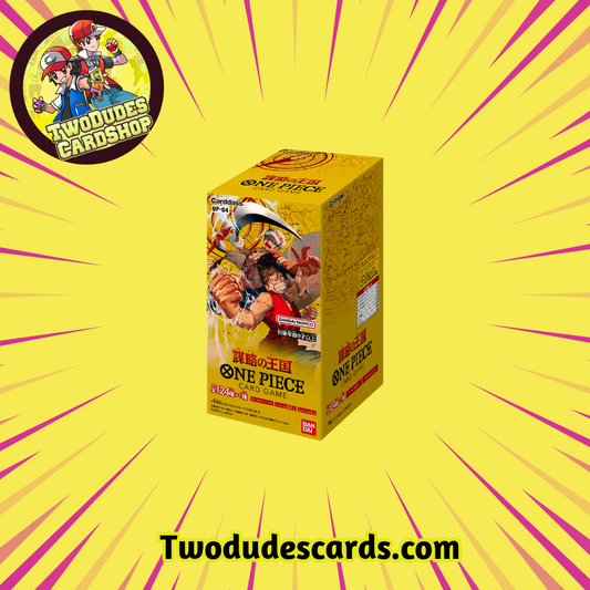 One Piece - OP04 Kingdoms of Intrigue Japanese Booster Box