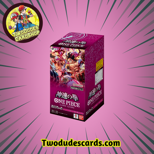 One Piece - OP11 A Fist Of Divine Speed Japanese Booster Box