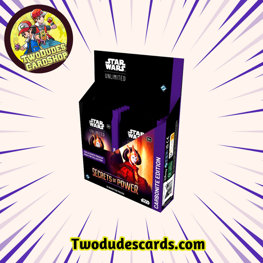 Star Wars Unlimited - Secrets Of Power Carbonite Booster Box