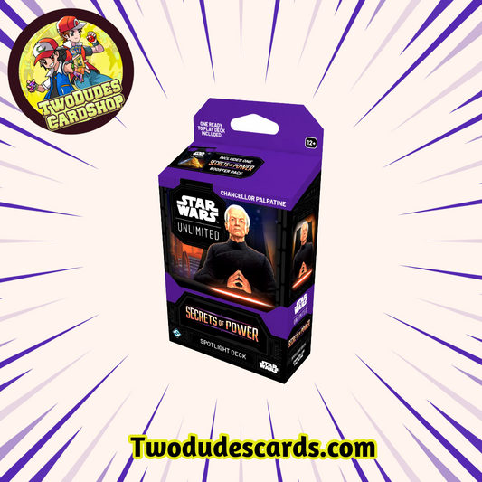 Star Wars Unlimited - Secrets Of Power Chancellor Palpatine Starter Deck