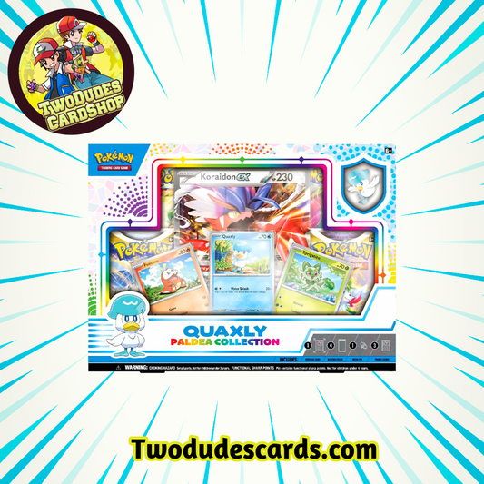 Pokemon TCG - Paldea Collection Box - Quaxly & Koraidon