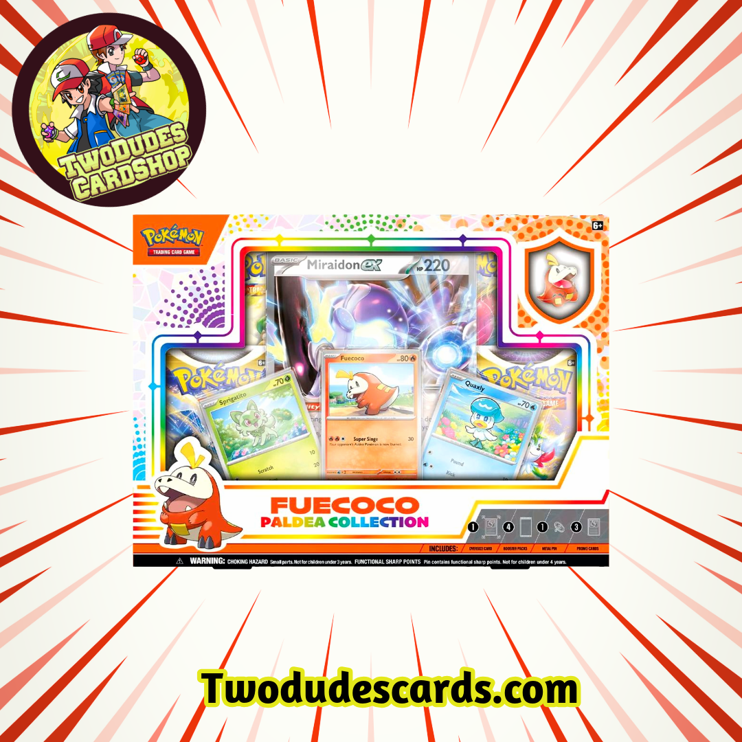 Pokemon TCG - Paldea Collection - Fuecoco & Miraidon