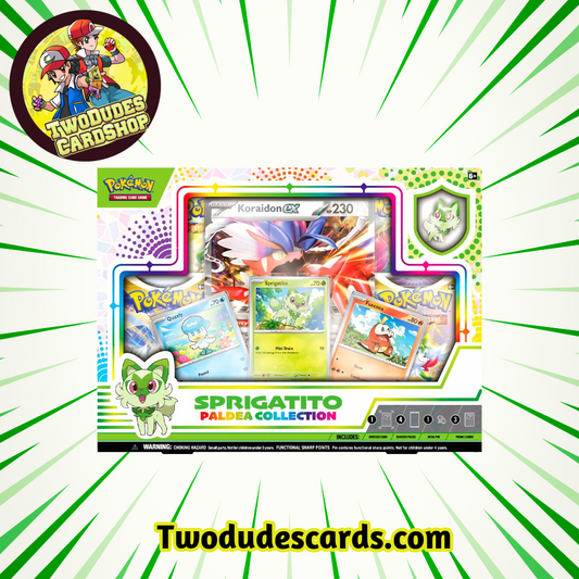 Pokemon TCG - Paldea Collection - Sprigatito & Koraidon