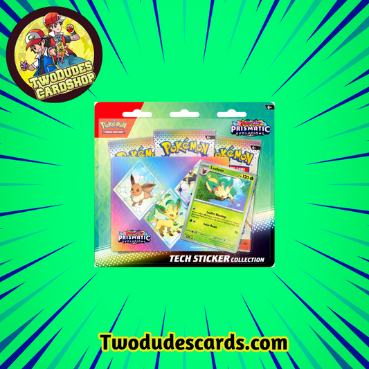 Pokemon TCG - Prismatic Evolution Tech Sticker Collection (Leafeon)