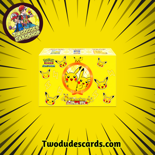 Pokemon TCG - Pikachu Present Box - Korean Exclusive