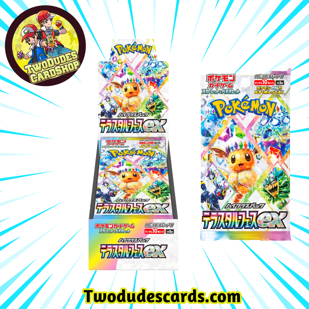 Live Break - Pokémon TCG - Terastal Festival Booster Pack Or Booster Box