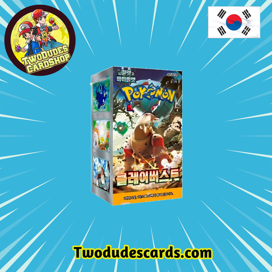 Pokémon TCG - Korean Clay Burst Booster Box
