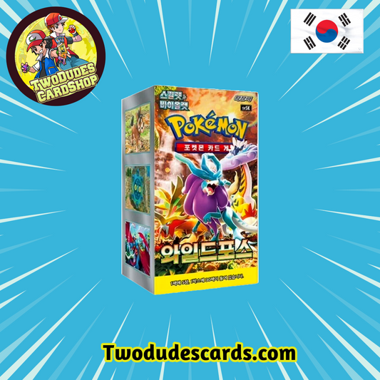 Pokémon TCG - Korean Wild Force Booster Box