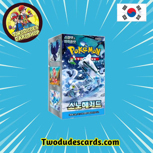 Pokémon TCG - Korean Snow Hazard Booster Box